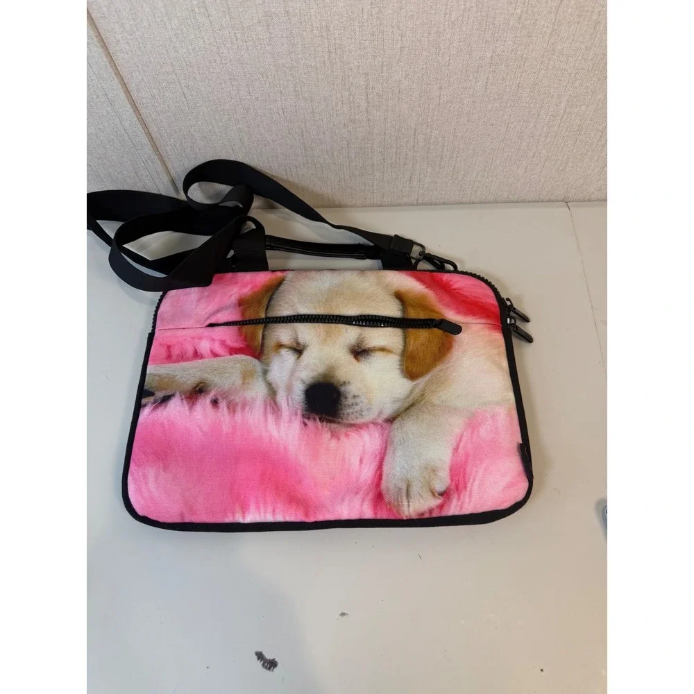 Canvas Laptop Carrying Shoulder Sleeve Carrying Case‎ Protective Bag